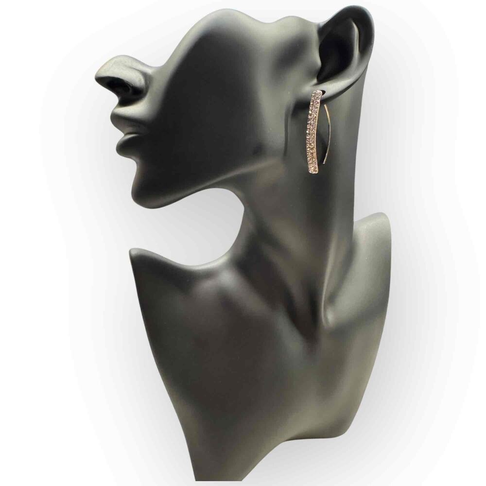 NWT Rhinestone Hanging Earrings from Express.